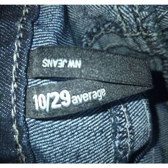NINE WEST JEANS CUFFED REGULAR SZ.10 EUC - Picture 8 of 10